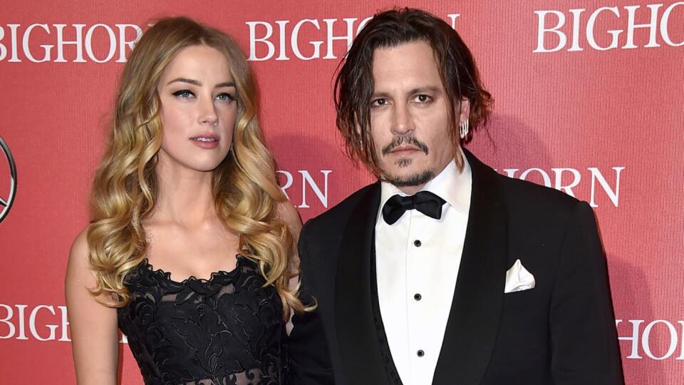 Johnny Depp a Amber Heard.