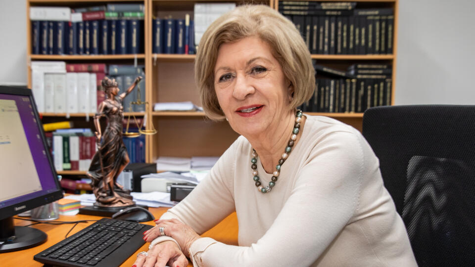Uznávaná právnička JUDr. Eva Mišíková.