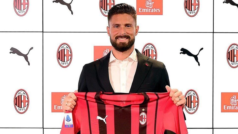 Olivier Giroud prestupuje do AC Miláno.