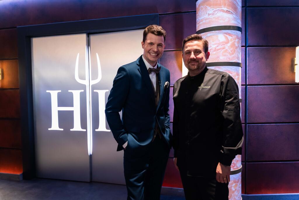 Na obrazovky TV Markíza prichádza kulinárska reality šou Hell’s Kitchen Česko. V roli majordóma a šéfa reštaurácie sa predstaví Martin Hranáč (vľavo) a v úlohe nekompromisného šéfkuchára Jan Punčochář.
