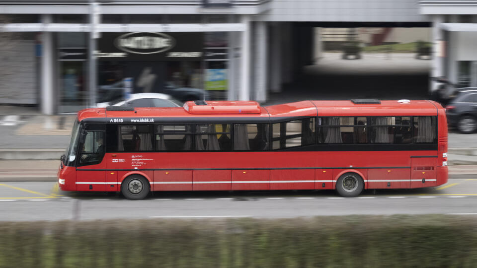 Na snímke je autobus dopravnej spoločnosti Arriva.