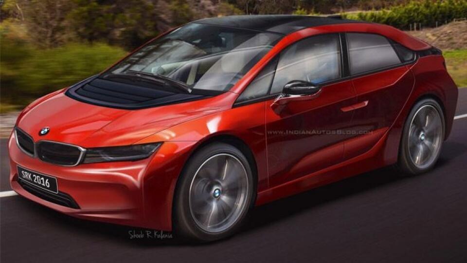 Vizualizácia modelu BMW i5 od SRK Designs