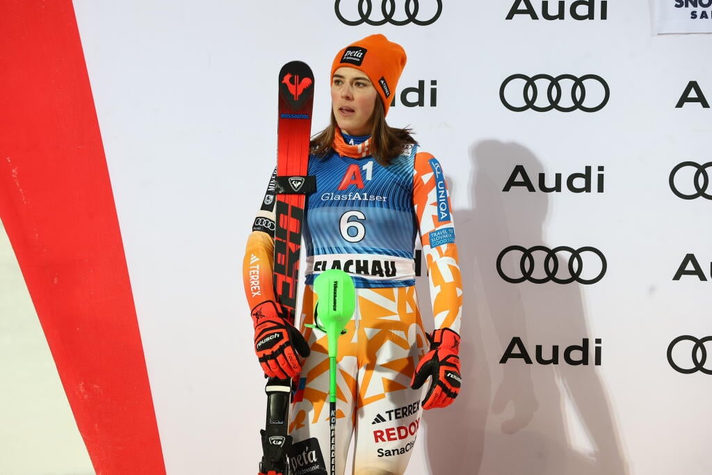 Petra Vlhová obsadila v slalome vo Flachau 2. miesto.