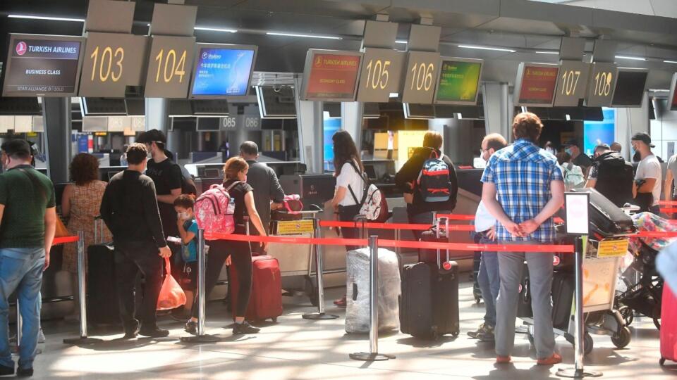 Letisko Vnukovo pri Moskve