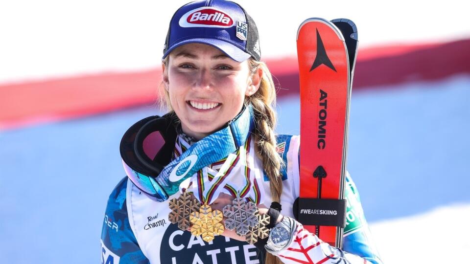 Mikaela Shiffrinová získala na majstrovstvách sveta štyri medaily.