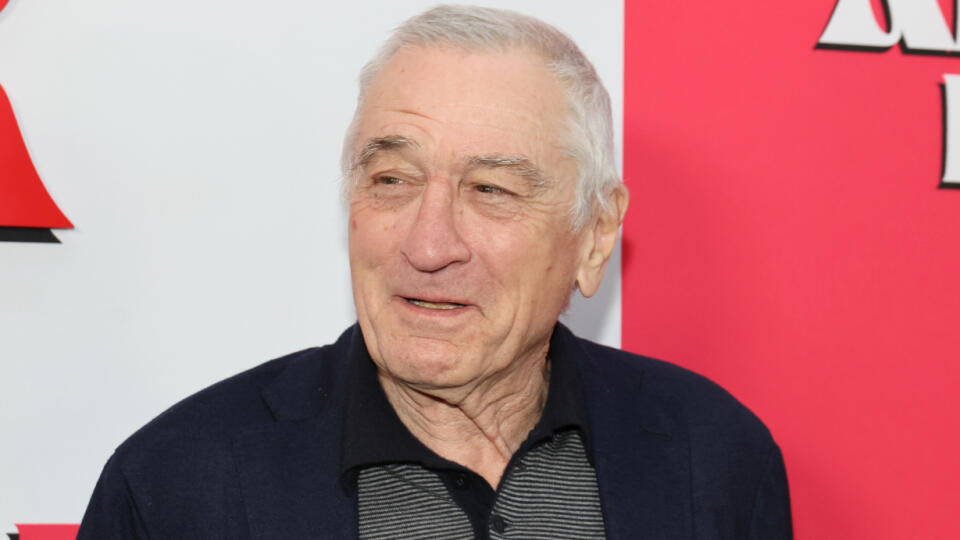 Robert De Niro na premiére svojho filmu