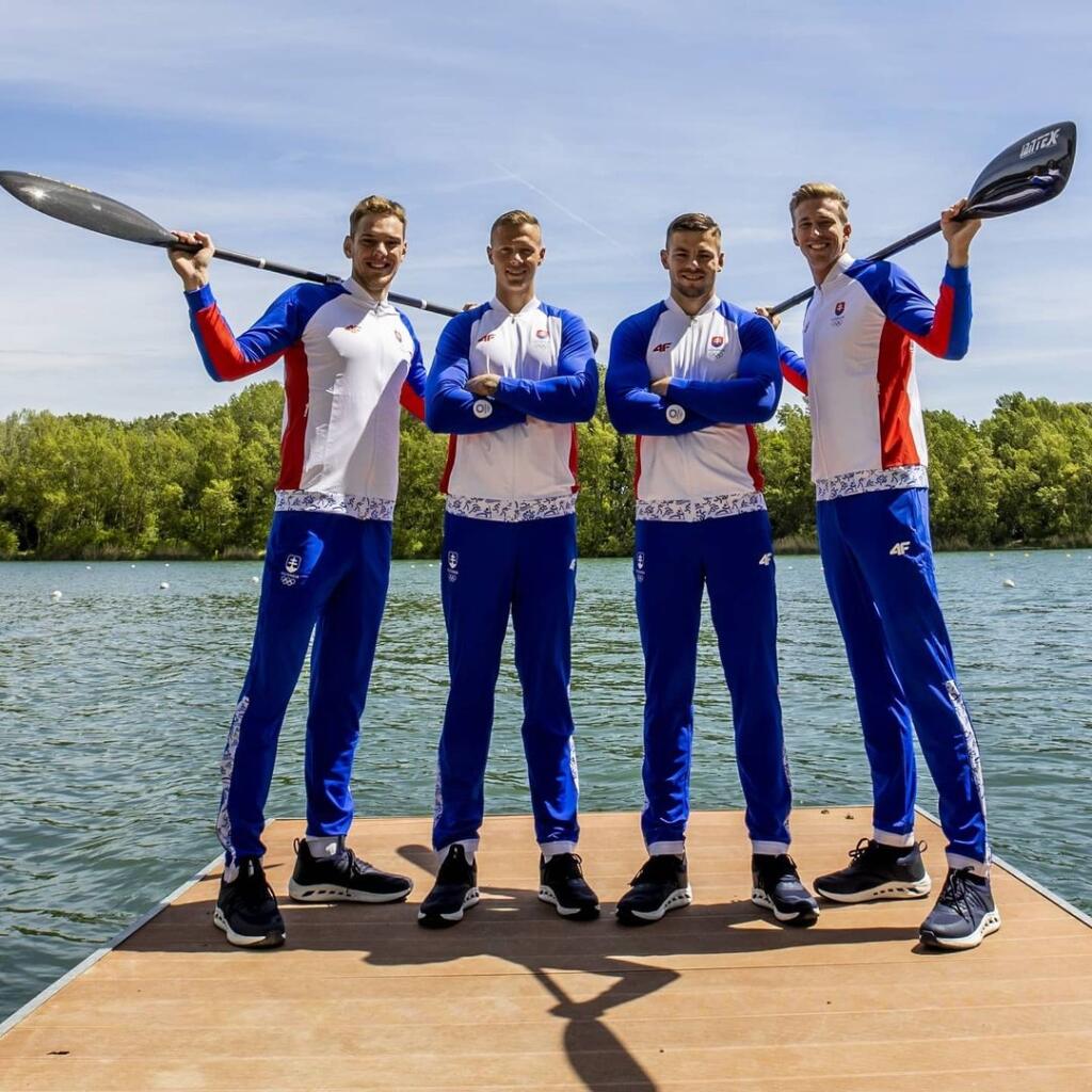 Slovenský štvorkajak získal na ME v Poznani striebornú medailu v K4 na olympijskej 500 m trati.