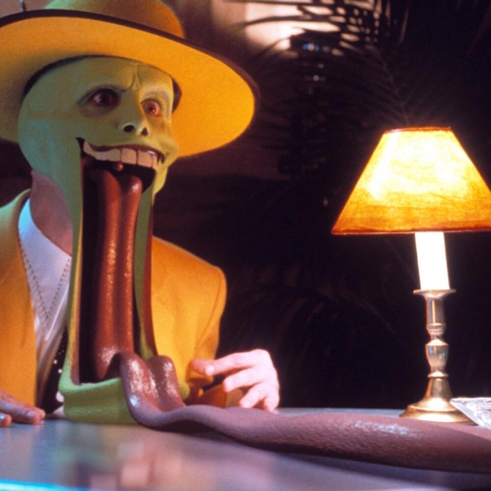 Jim Carrey vo filme Maska