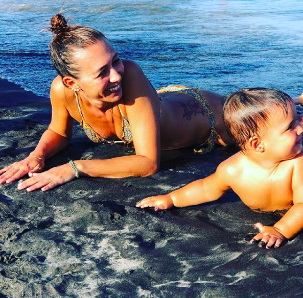 Flavia Pennettová a Fabio Fognini majú spolu dve nádherné deti.