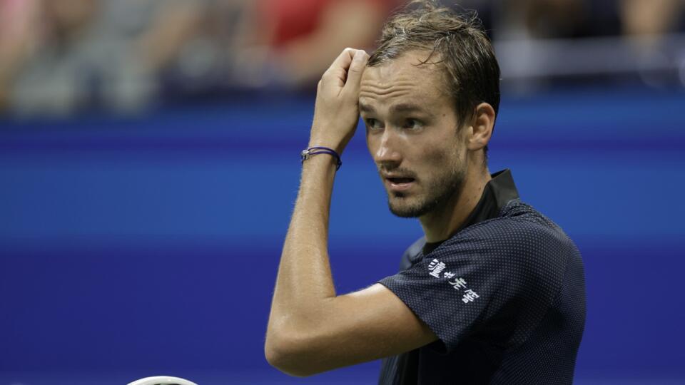 Daniil Medvedev na tohtoročnom US Open.