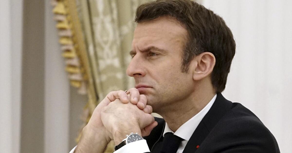 Macron a accusé Poutine d’hypocrisie sur le couloir