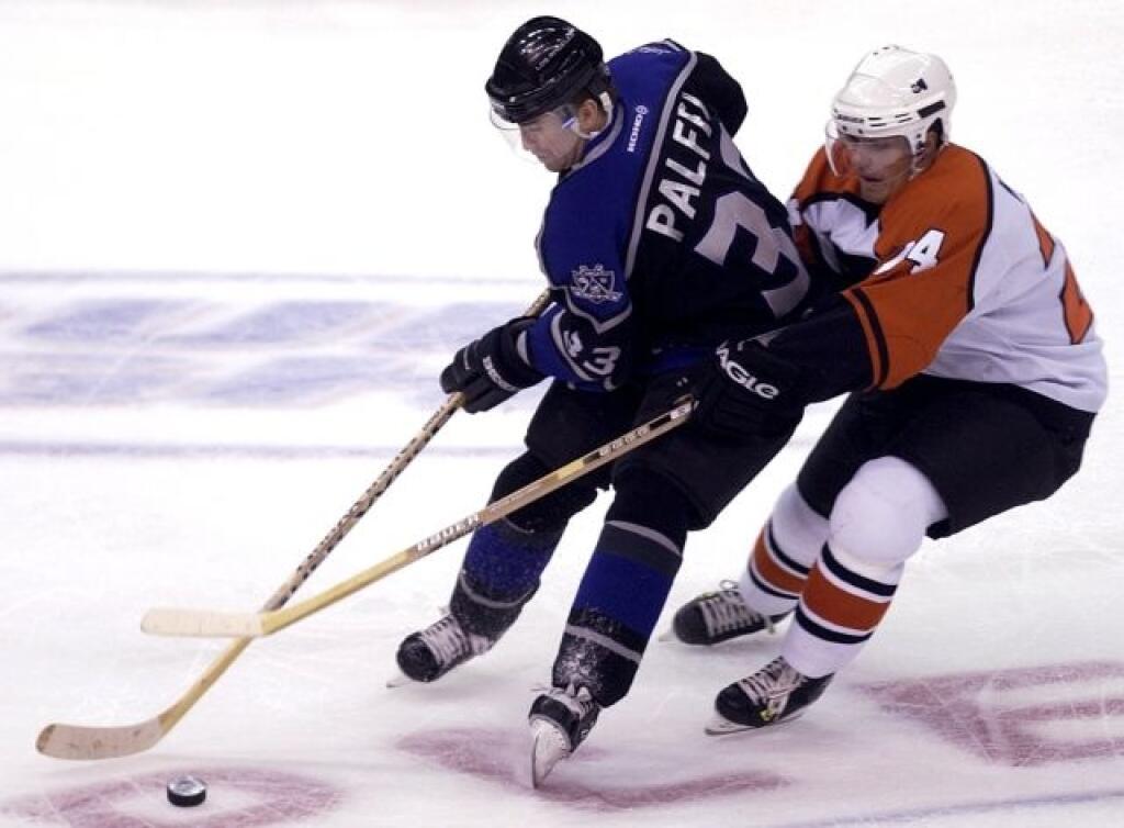 Žigo Pálffy v drese Los Angeles Kings.