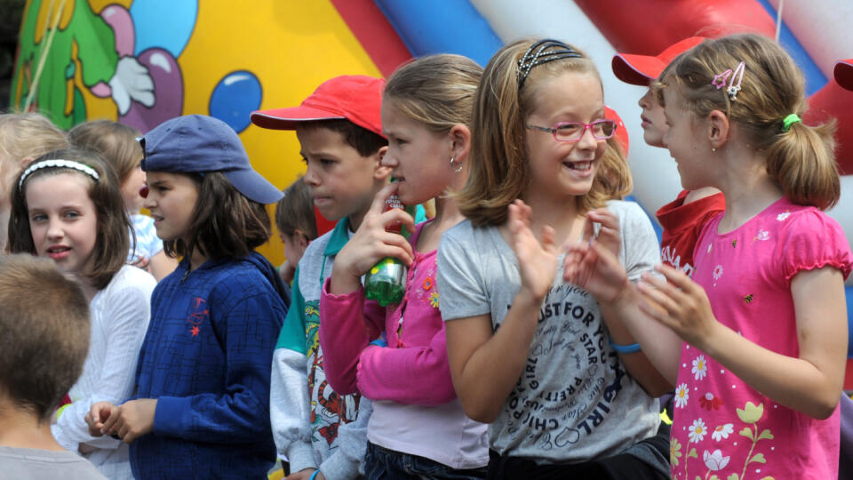 Deň detí na Štrkoveckom jazere v Bratislave 1. júna 2011.
