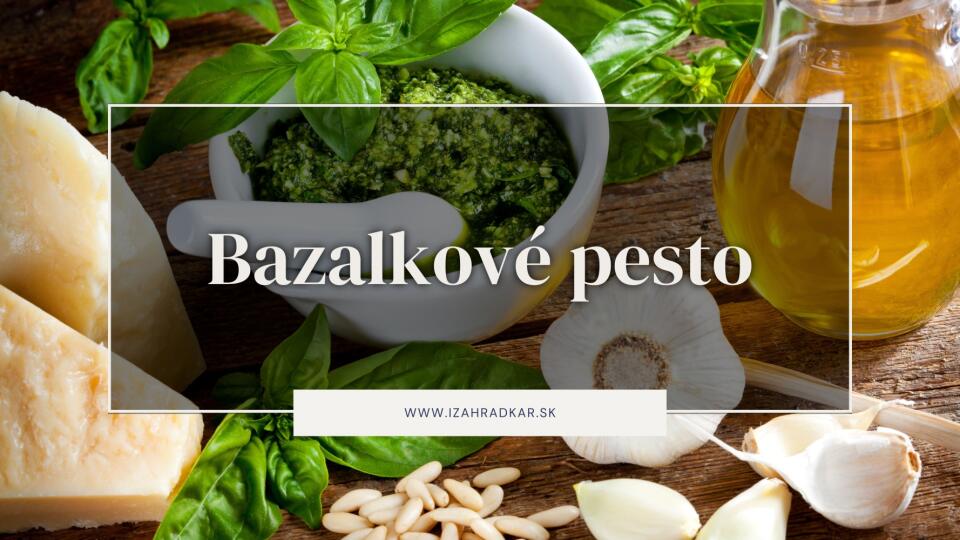 Bazalkové pesto