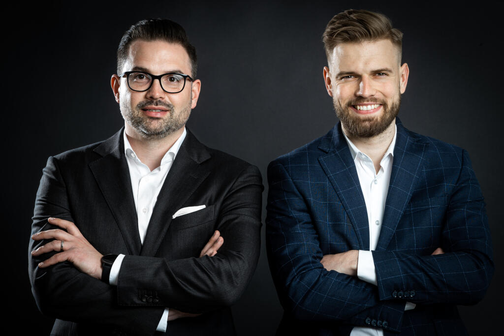Matej Taliga (Amrop), Igor Čajko (nebotra consulting)
