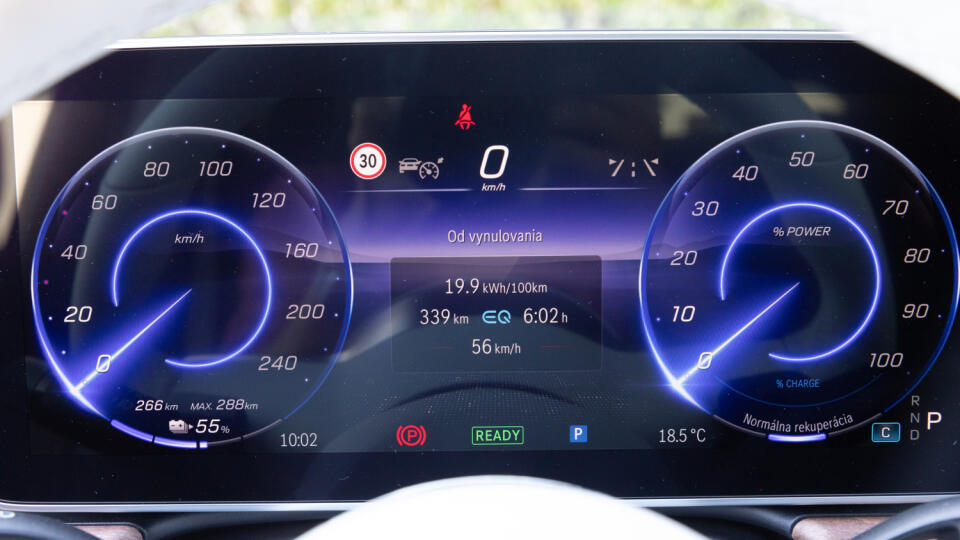 Mercedes EQE - prémiový SUV elektromobil