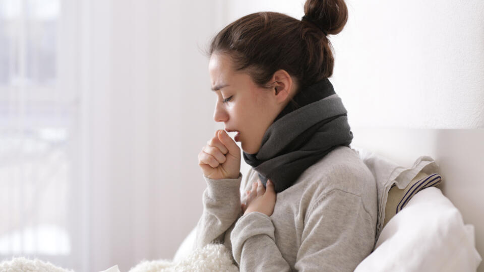 A dry cough can bother you especially during the night, which makes sleeping quite difficult.
