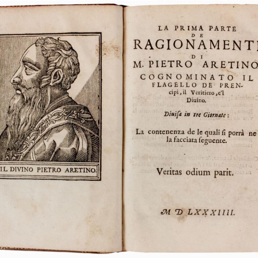 Pietro Aretino napísal aj Zmyselné sonety.