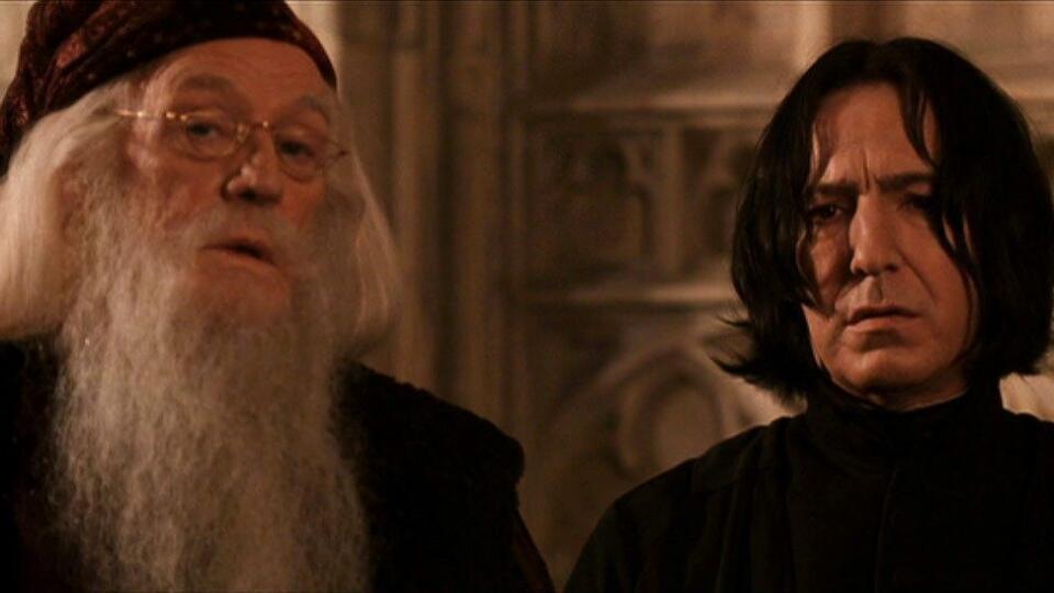 Albus Dumbledore a Severus Snape