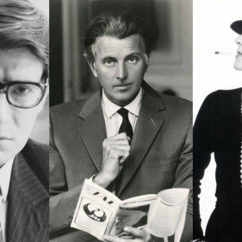 Yves Saint Laurent, Hubert de Givenchy, Gabrielle Chanel