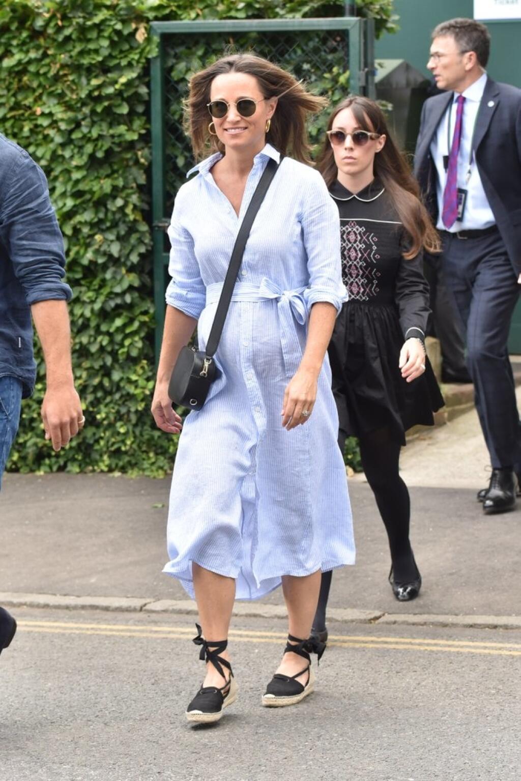 Pippa Middleton sa ani počas tehotenstva nevzdala športu.