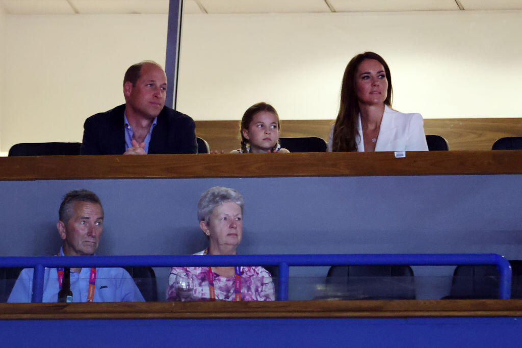 Princ William s manželkou Kate zobrali dcérku Charlotte na Hry Commonwealthu