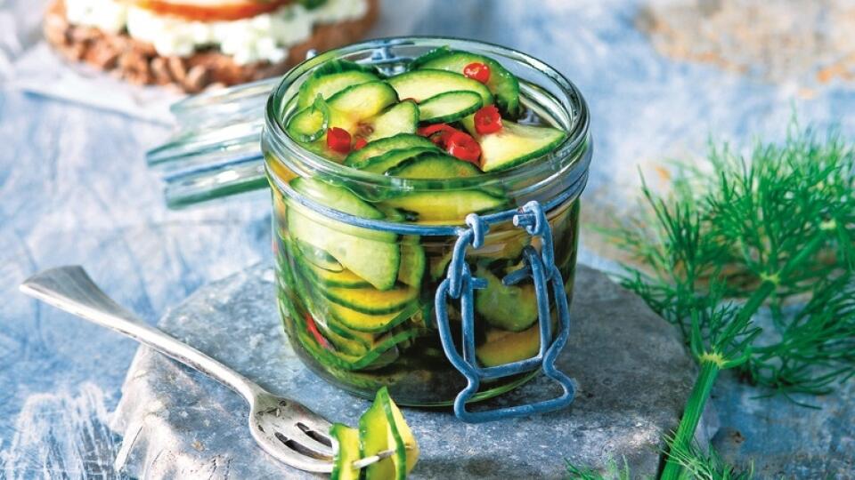 Pickles je alternatívou kvasenej kapusty.