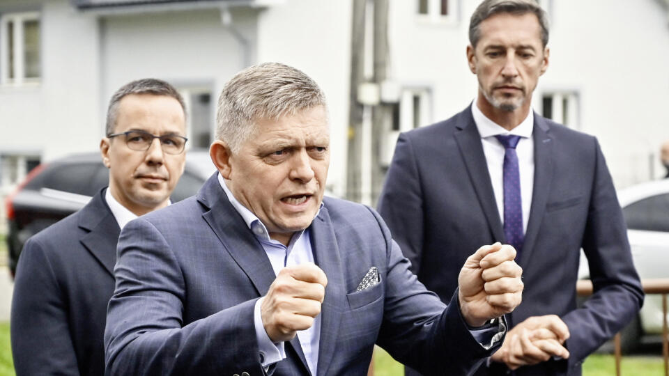 Predseda vlády Robert Fico.
