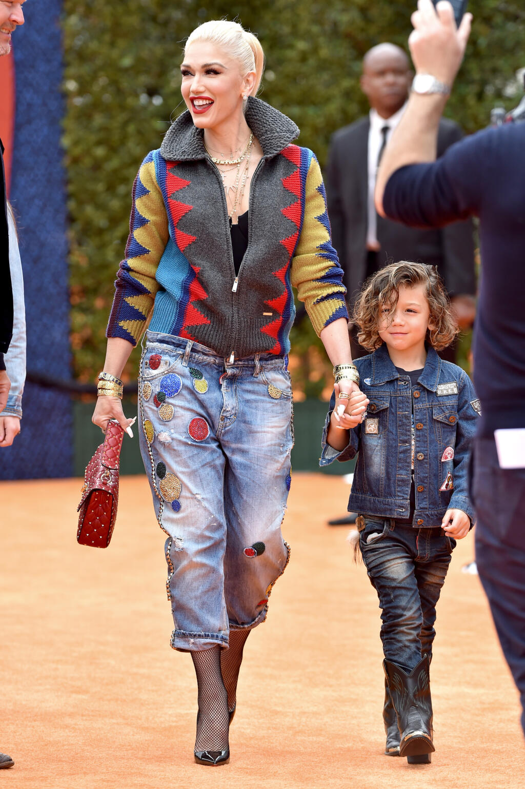 Gwen Stefani so synom Apollom.