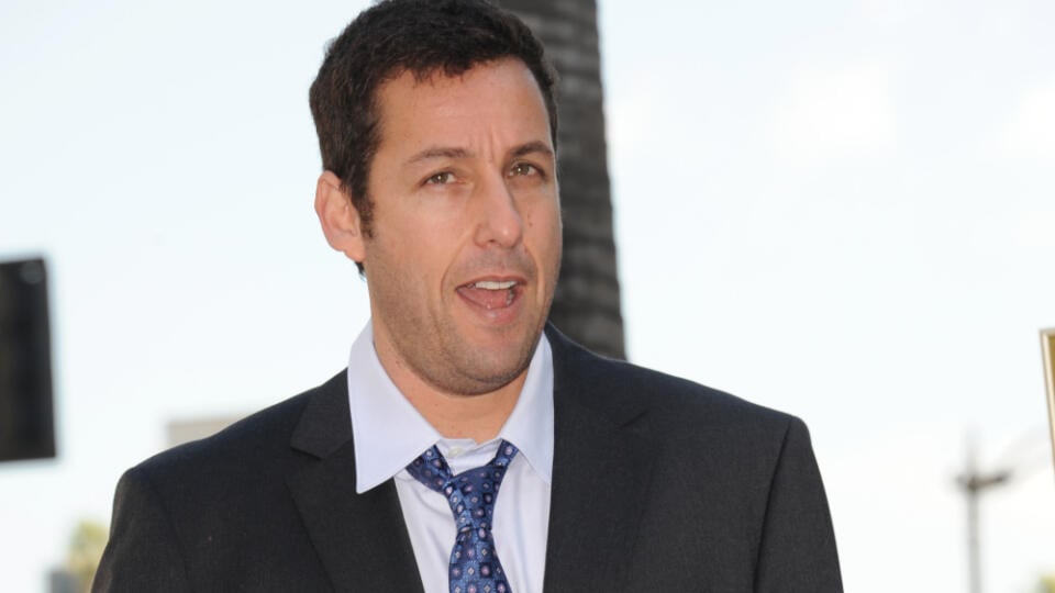 Adam,Sandler,On,Hollywood,Boulevard,Where,He,Was,Honored,With