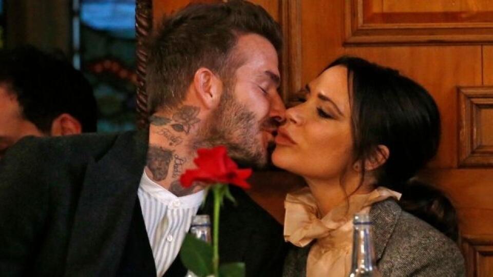 David Beckham a Victoria zverejnili zaujímavú fotografiu.