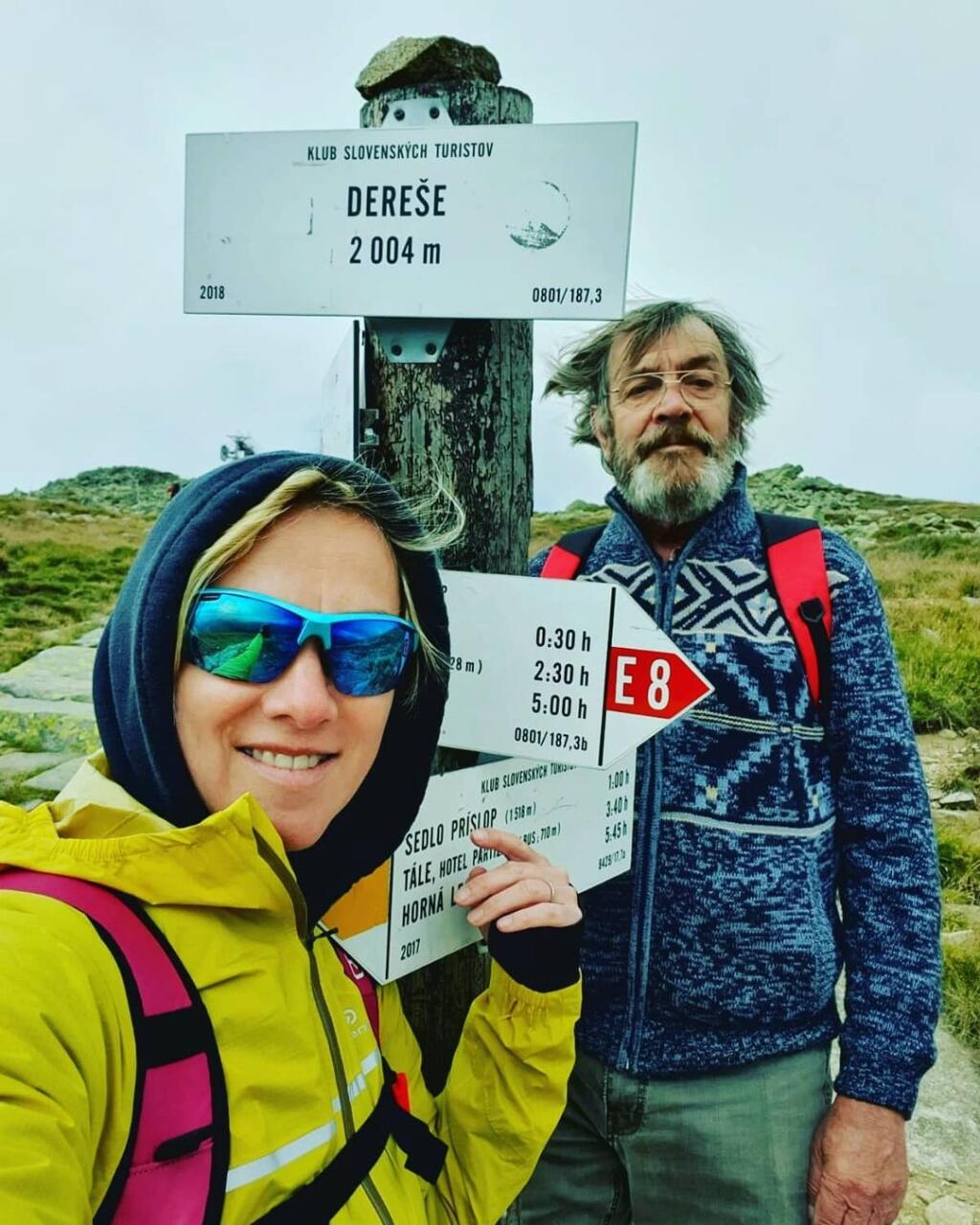 Od detstva chodieva Monika s otcom na túry, naučil ma milovať turistiku a spoznávať naše hory.