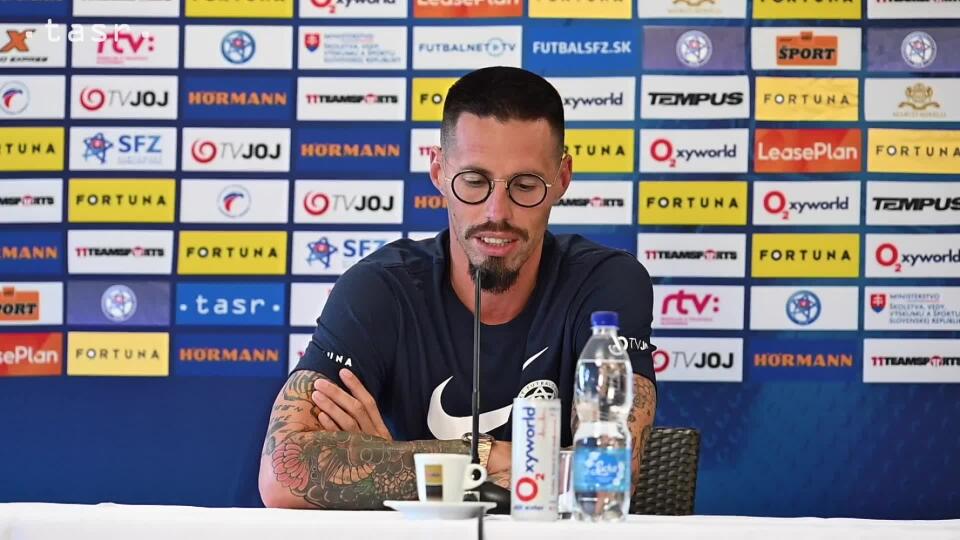 VIDEO Tímový manažér reprezentácie Hamšík: Som tu, aby som pomohol tímu
