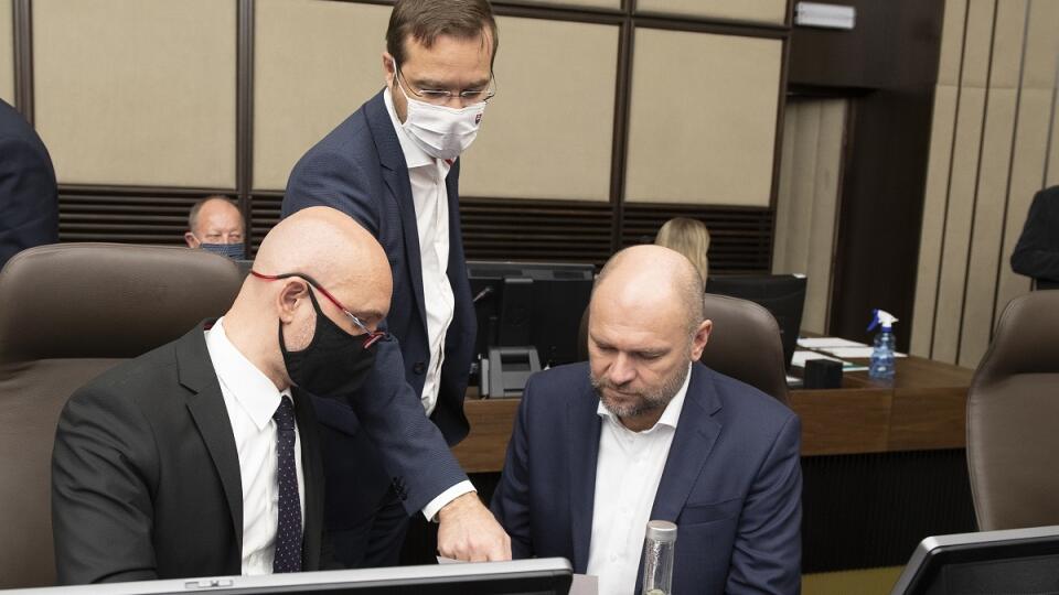Branislav Gröhling Marek Krajčí Richard Sulík