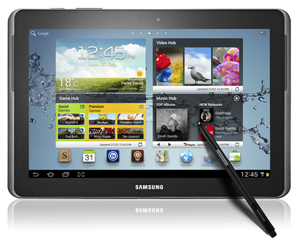 Samsung Galaxy Note 10.1: Tablet pre kreatívnych
