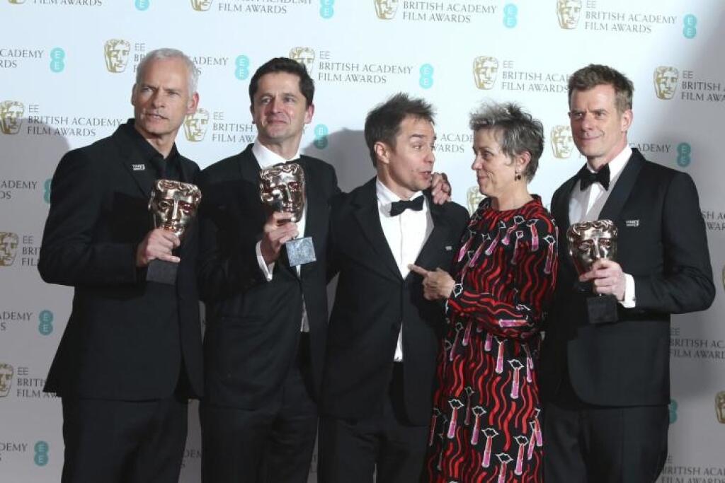 Film Tri billboardy kúsok za Ebbingom ovládol ceny BAFTA