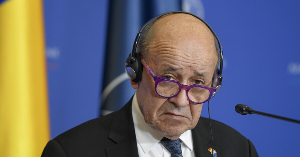 Le chef de la diplomatie française annule la rencontre de vendredi avec Lavrov