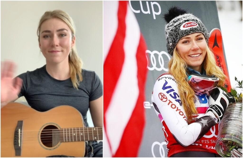 Popri zimných športoch sú vášňou mladej Američanky aj hra na gitare a spev.