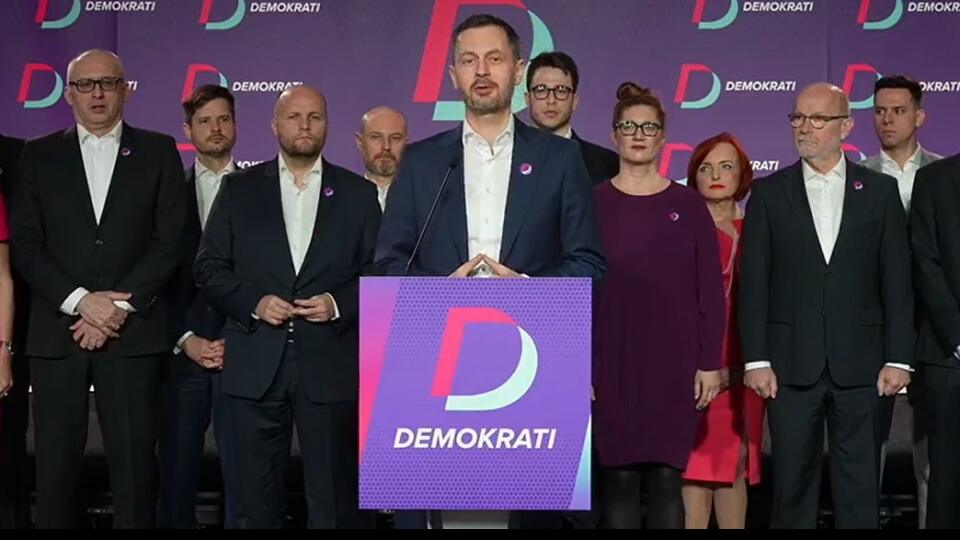 Eduard Heger predstavil politickú stranu Demokrati