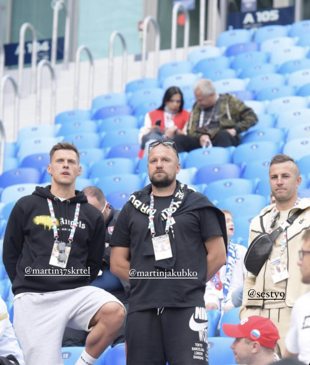 Trio Škrtel, Jakubko, Šesták si užívajú Petrohrad naplno.