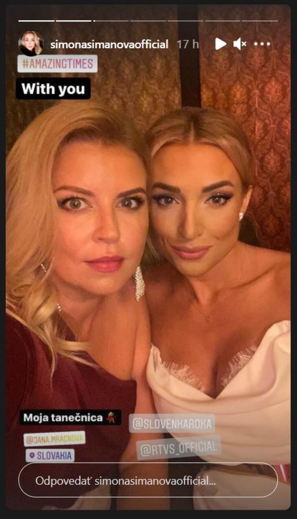 Na galavečere nechýbala ani moderátorka a partnerka tenistu Lukáša Lacka Simona Simanová.