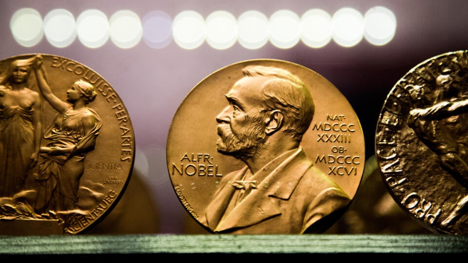 Björkborn,,Karlskoga,2017-03-14:,Copy,Of,Nobel,Medals,At,Björkborn's,Mansion.