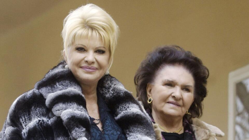 Ivana Trump a Marie Zelníčková