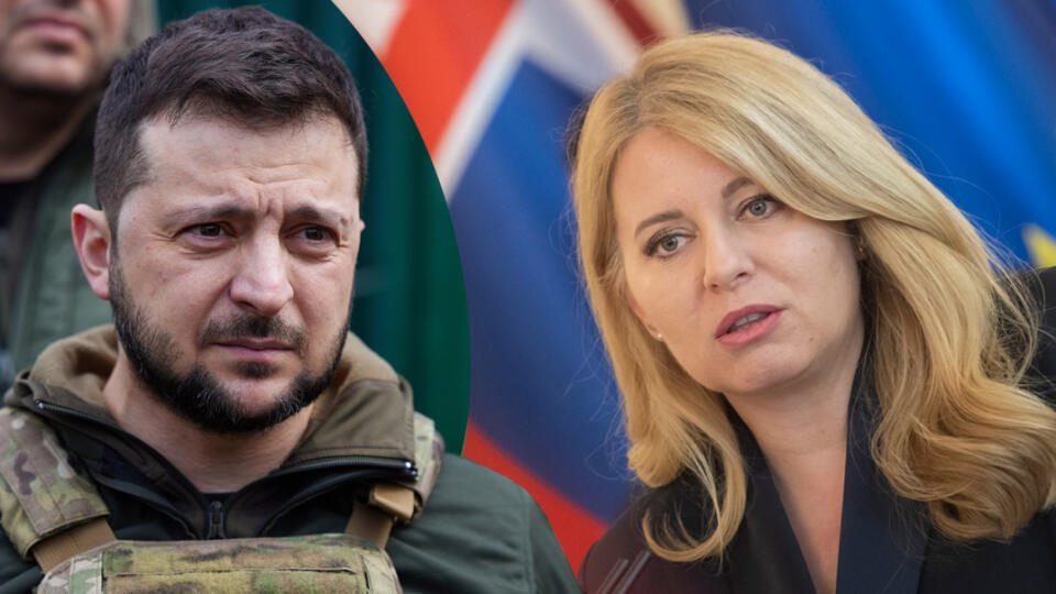 Volodymyr Zelenskyj, Zuzana Čaputová