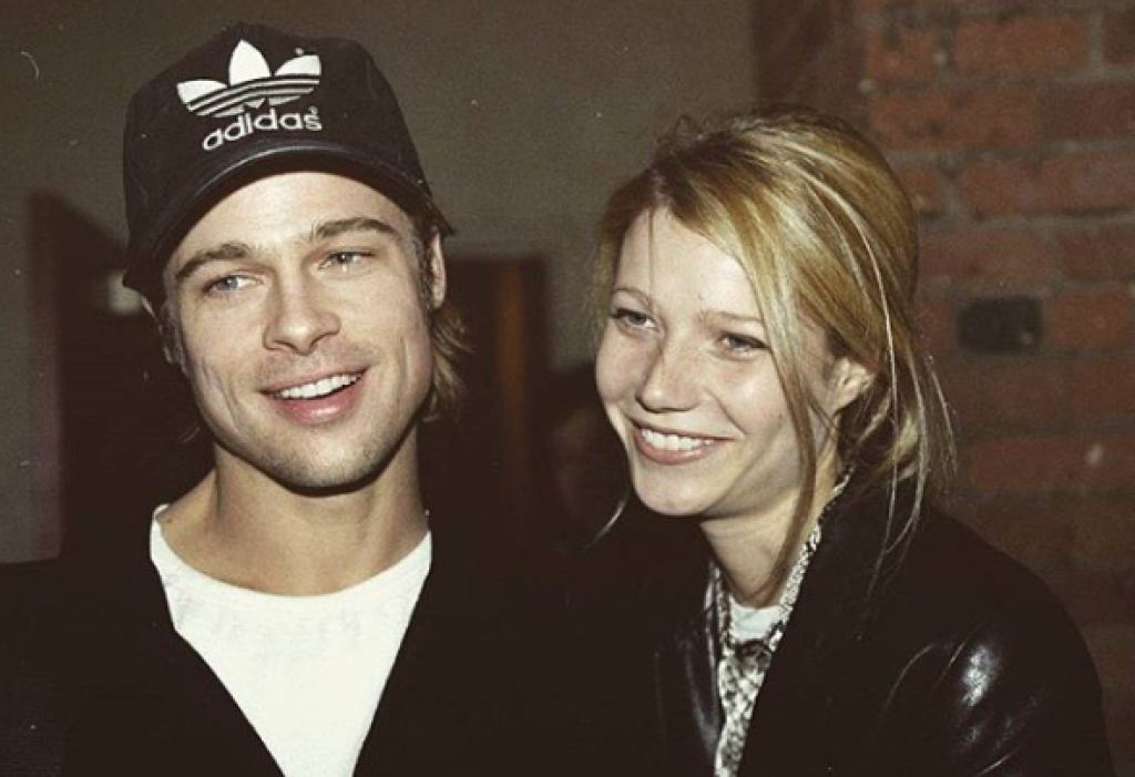 Gwyneth Paltrow a Brad Pitt