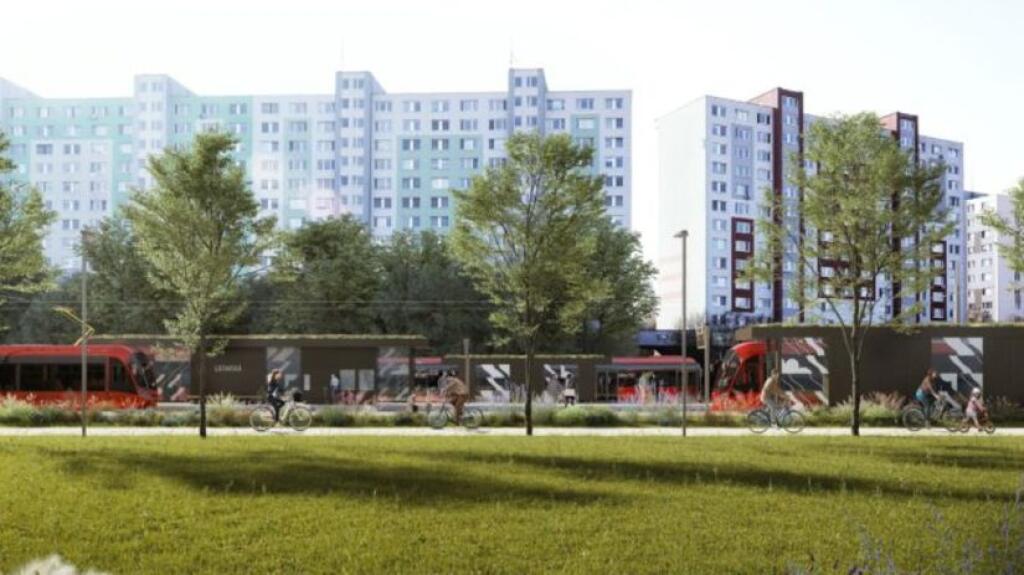 Električková trať v Petržalke by mala byť dokončená v roku 2025.