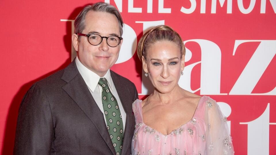 New,York,,New,York,-,March,28:,Matthew,Broderick,And