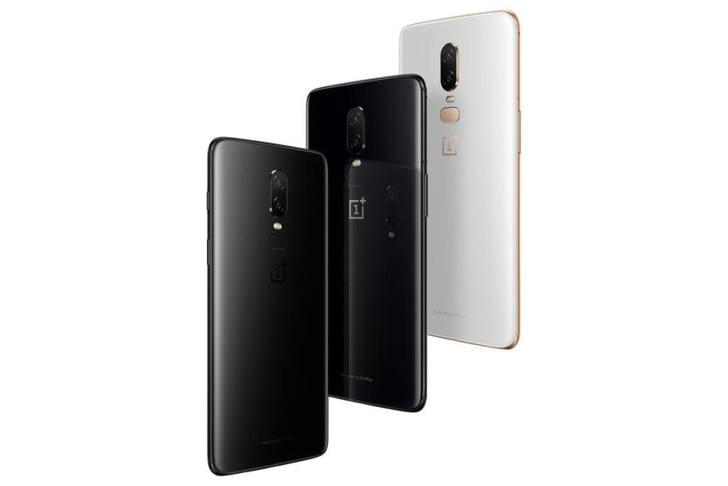 OnePlus 6 farby