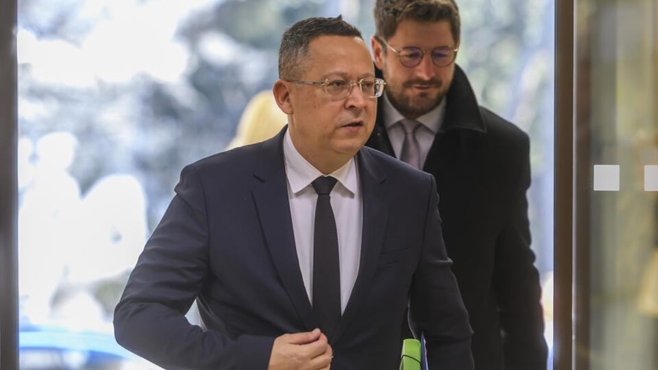 Minister financií Ladislav Kamenický.