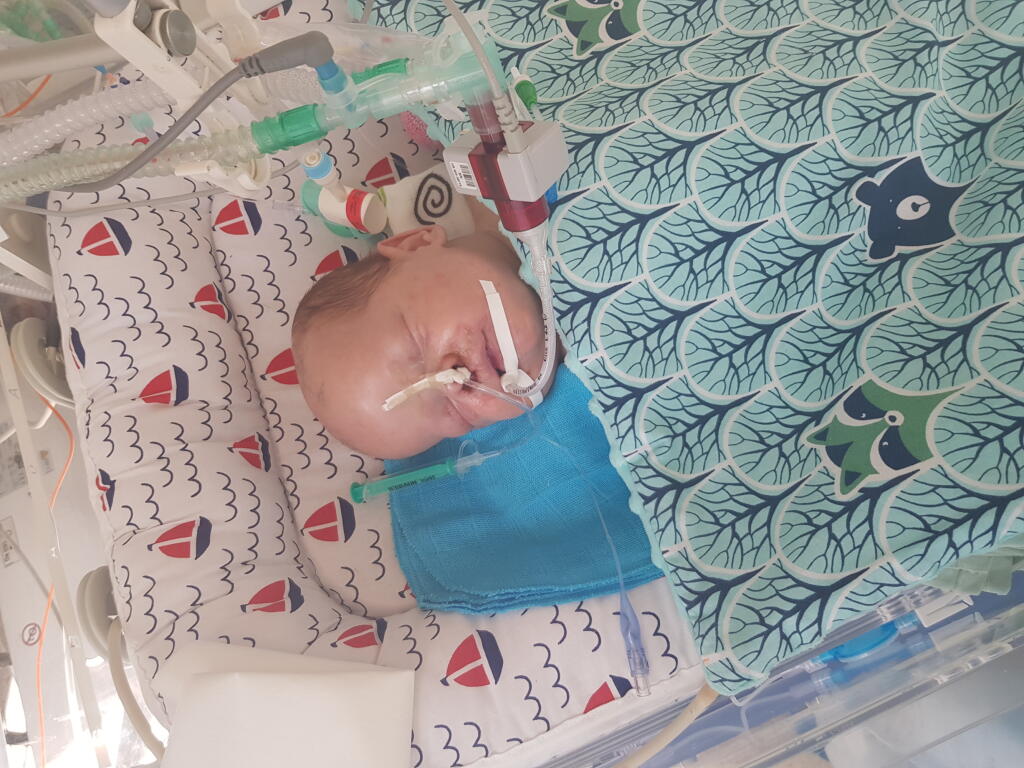 Mamička sa pri malom Miriovi snažila byť až do konca.